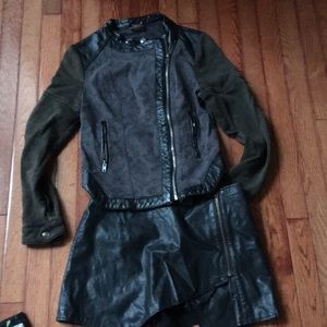 Great Free People outfit! Jacket and short!